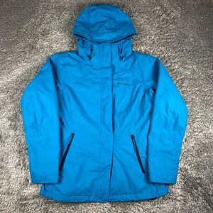 Columbia Bugaboo II Fleece Interchange Jacket Women S Blue Shell Omni-Heat Hood